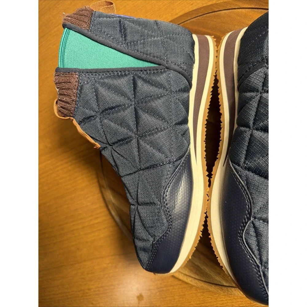Teva Women Ember Mid Quilted Slippers Winter Hiking Boots Blue 1106209 Size 6